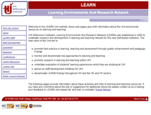 Tablet Screenshot of learn.uhi.ac.uk