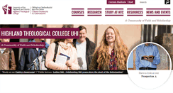 Desktop Screenshot of htc.uhi.ac.uk
